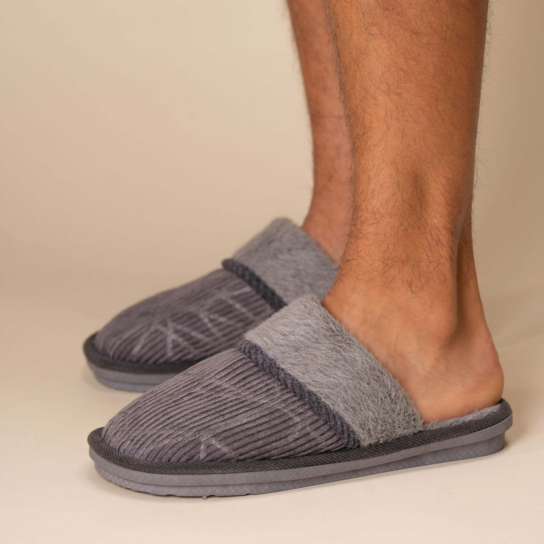 PANTUFLA HOMBRE ALEAN GRIS CHINITOWN - 6