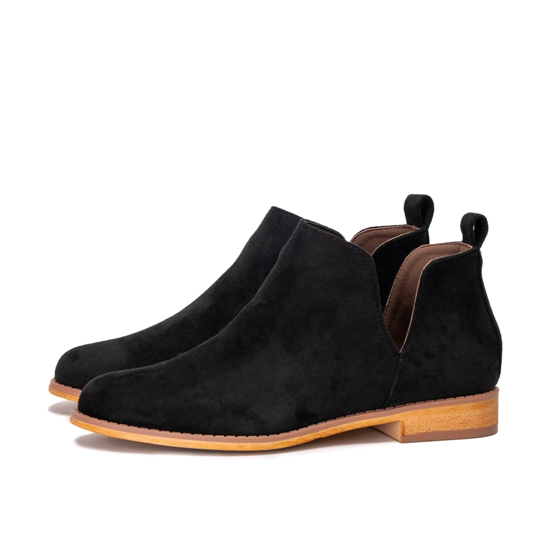 BOTIN MUJER ARADIA  NEGRO CHINITOWN - 3