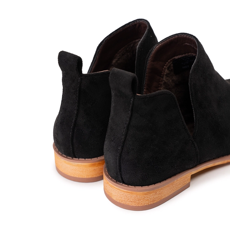 BOTIN MUJER ARADIA  NEGRO CHINITOWN - 6