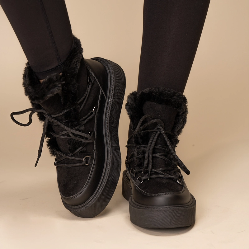 BOTIN MUJER LIRAEL  NEGRO CHINITOWN - 2