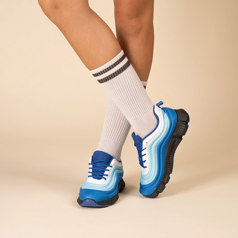 ZAPATILLA DEPORTIVA MUJER AZUL JESSIE CHINITOWN - 2