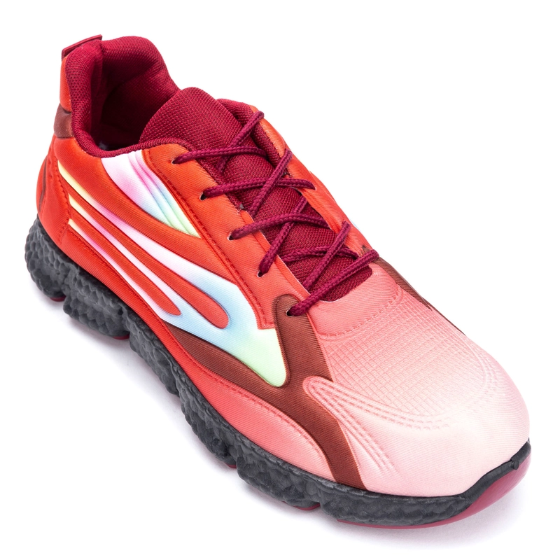 ZAPATILLA DEPORTIVA MUJER  ROJO LUZ CHINITOWN - 4