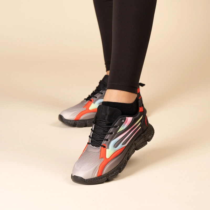 ZAPATILLA DEPORTIVA MUJER  NEGRO LUZ CHINITOWN - 5