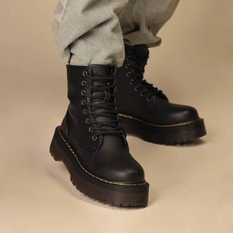 BOTIN MUJER NEVENKA  NEGRO CHINITOWN - 2