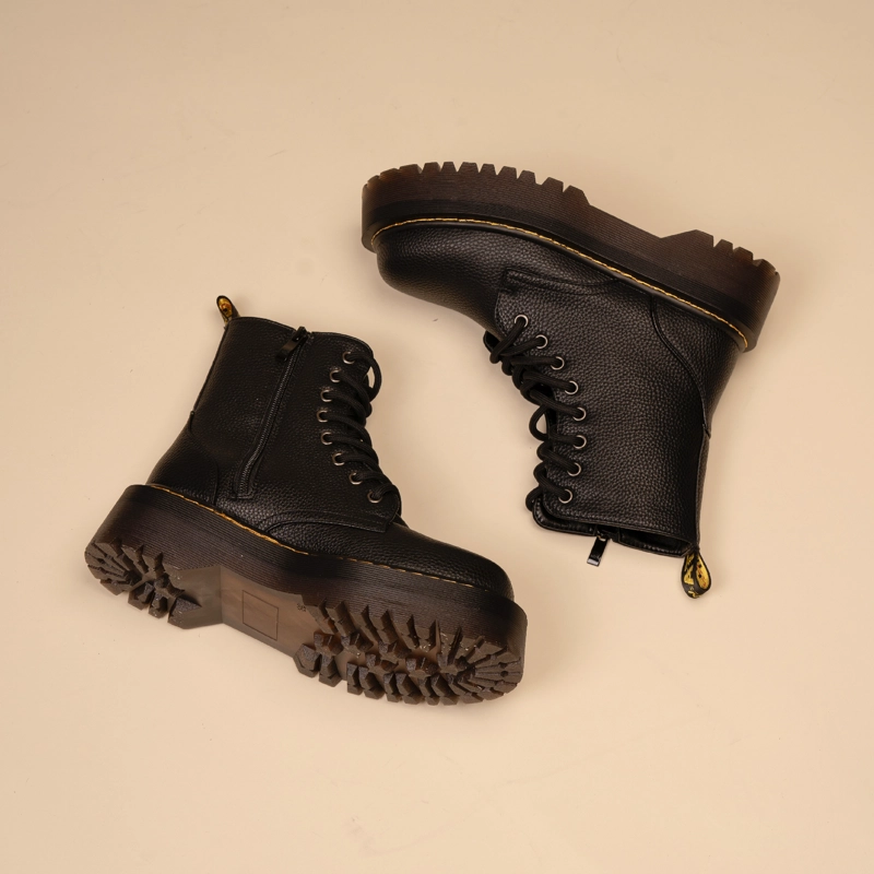 BOTIN MUJER NEVENKA  NEGRO CHINITOWN - 6