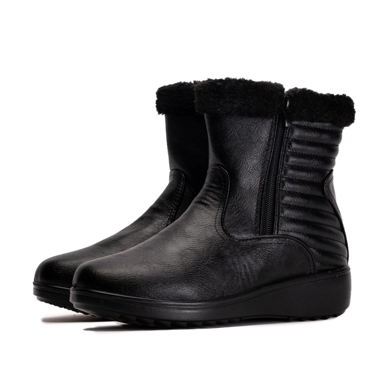 BOTIN MUJER DEBORAH  NEGRO CHINITOWN - 3