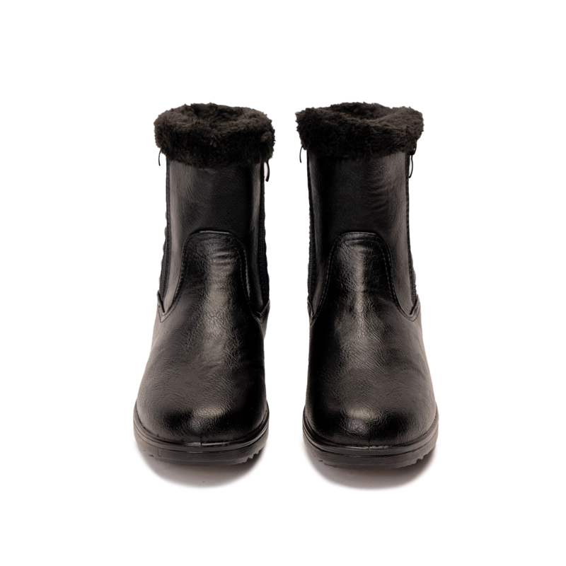 BOTIN MUJER DEBORAH  NEGRO CHINITOWN - 4