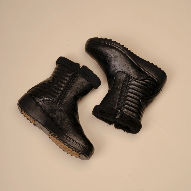 BOTIN MUJER DEBORAH  NEGRO CHINITOWN - 7
