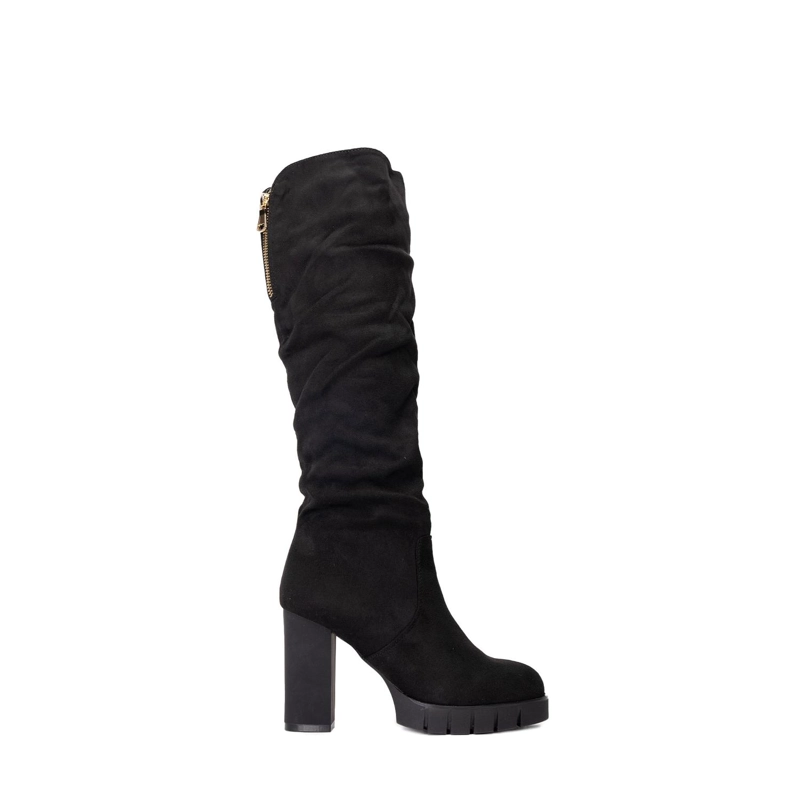 BOTA LARGA MUJER  NEGRO NARKISSA CHINITOWN - 1