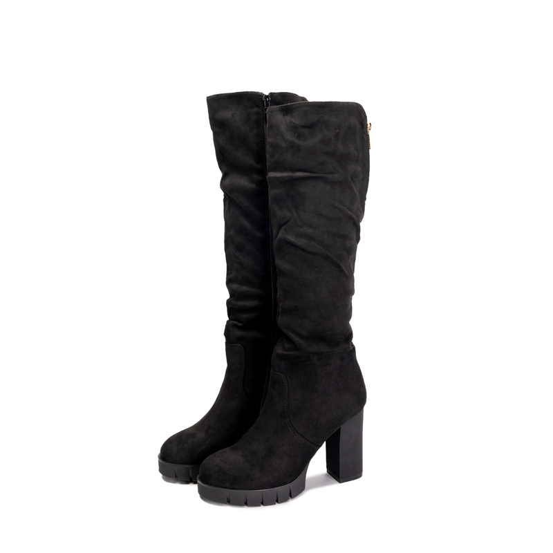 BOTA LARGA MUJER  NEGRO NARKISSA CHINITOWN - 3