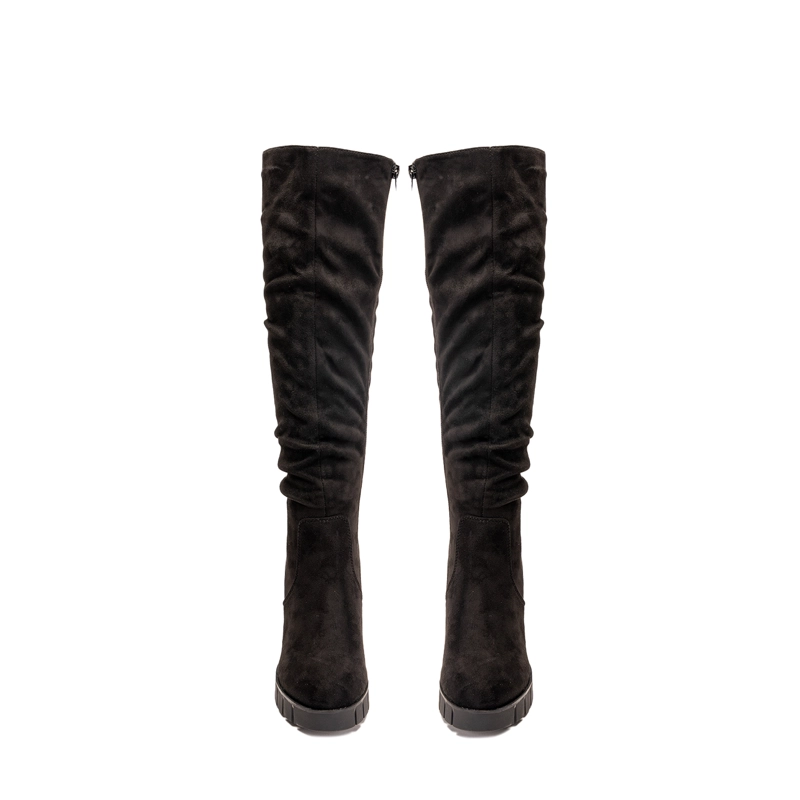 BOTA LARGA MUJER  NEGRO NARKISSA CHINITOWN - 4