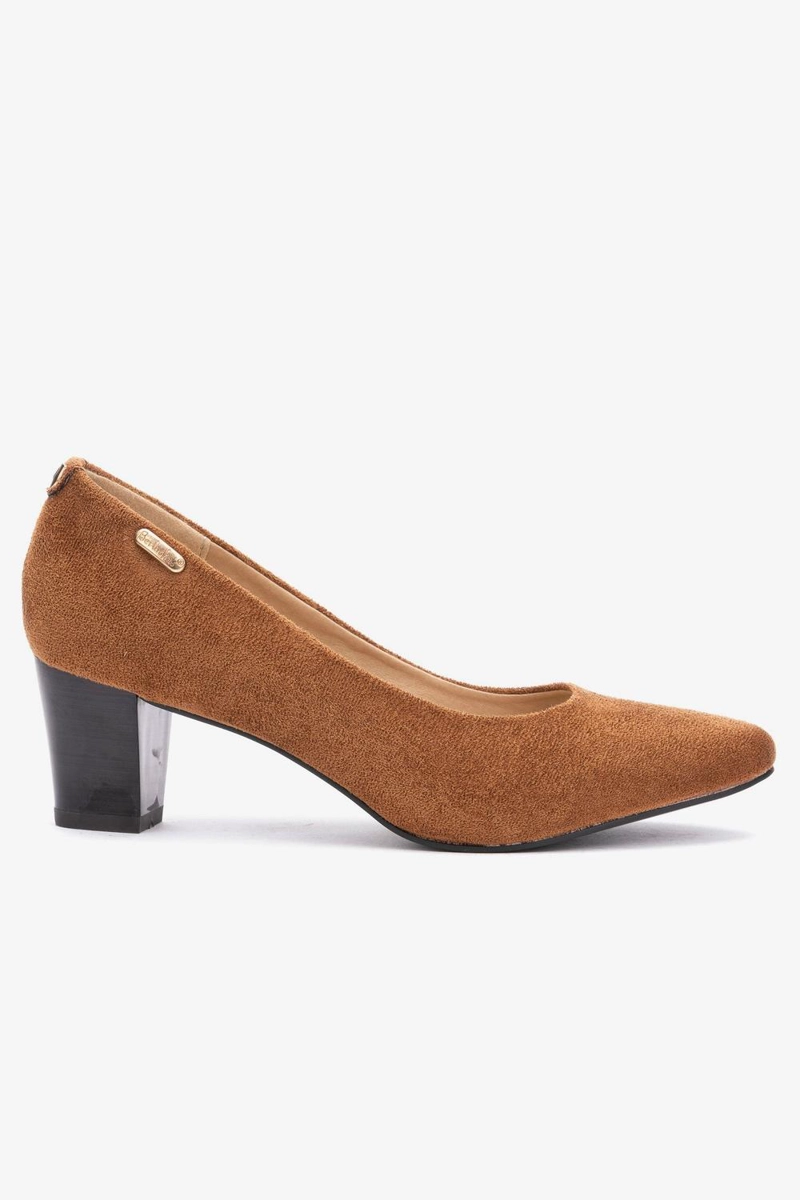 ZAPATO FORMAL MUJER CAMEL PERLA CHINITOWN - 1