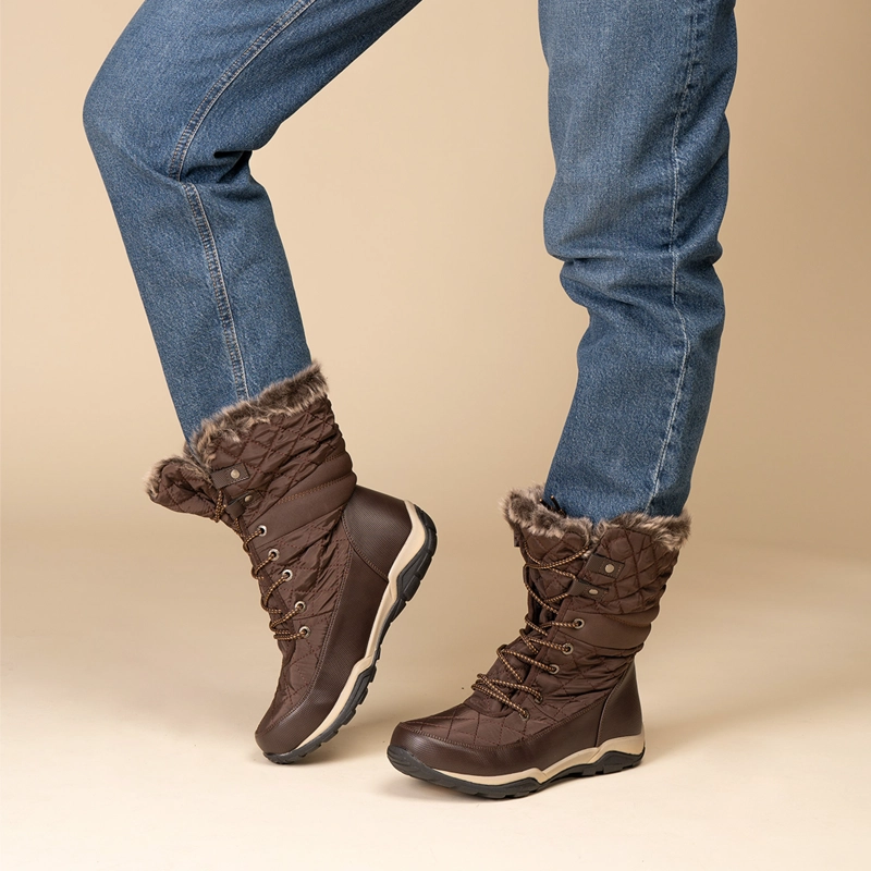 BOTA CASUAL MUJER  CAFE OSCURO ROMA CHINITOWN - 2