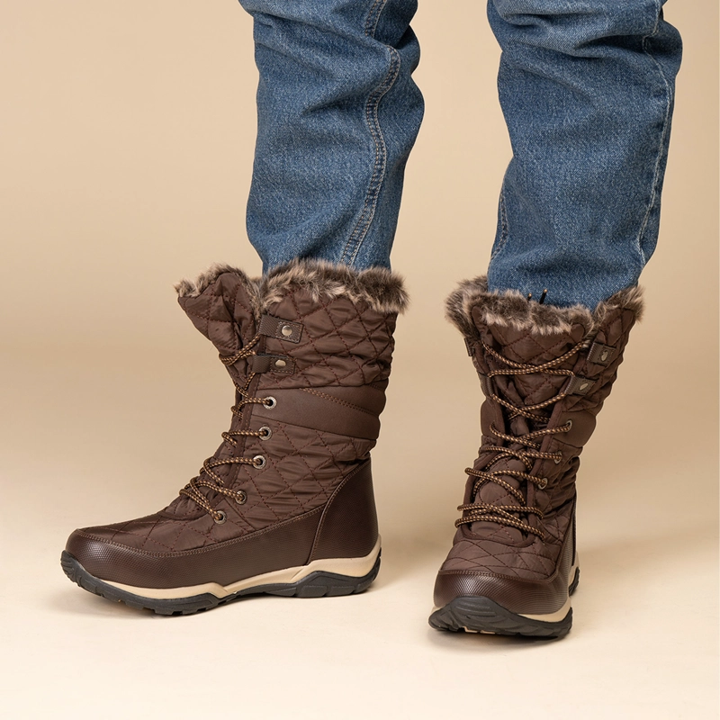 BOTA CASUAL MUJER  CAFE OSCURO ROMA CHINITOWN - 5