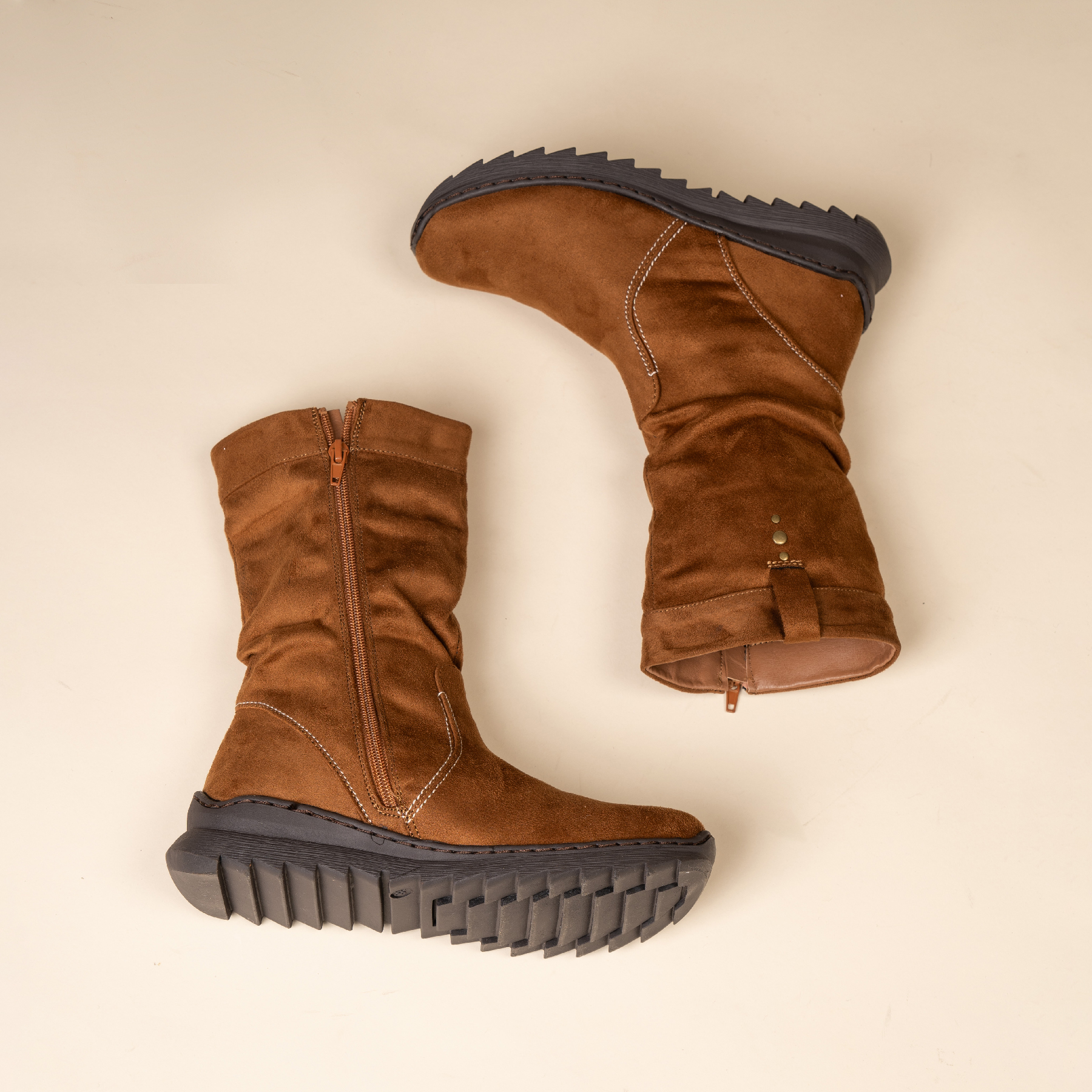BOTA CASUAL MUJER CAMEL MELINDA CHINITOWN - 6