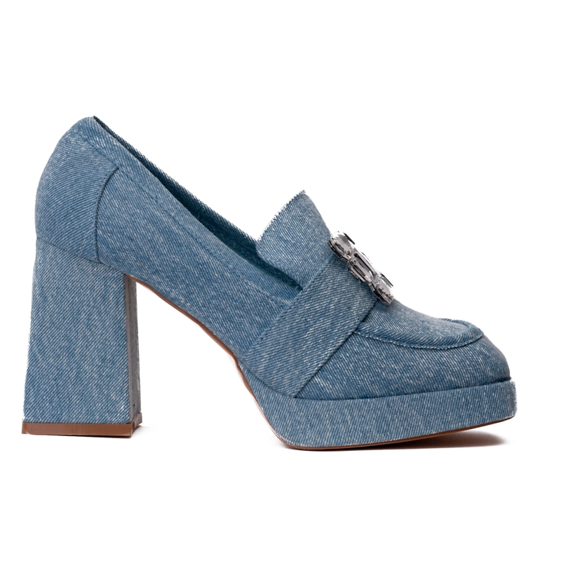 MOCASIN CASUAL MUJER MATTS AZUL CHINITOWN - 1