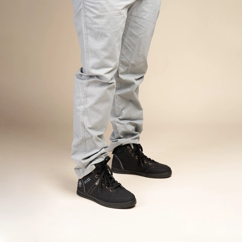 BOTIN CASUAL HOMBRE PARKER NEGRO CHINITOWN - 2