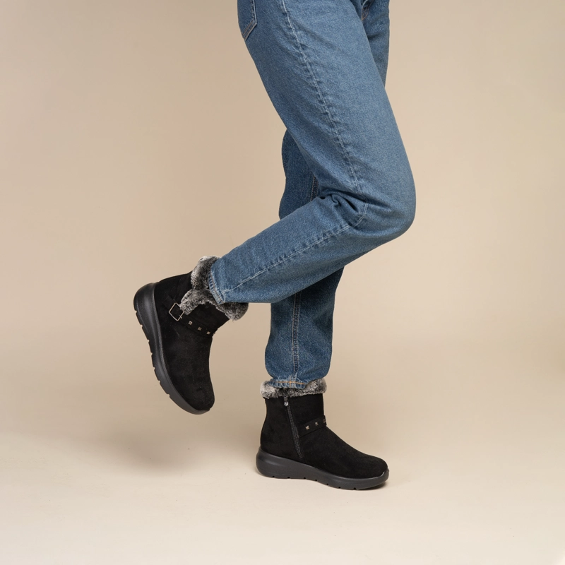 BOTIN CASUAL MUJER KARIANNE NEGRO CHINITOWN - 2