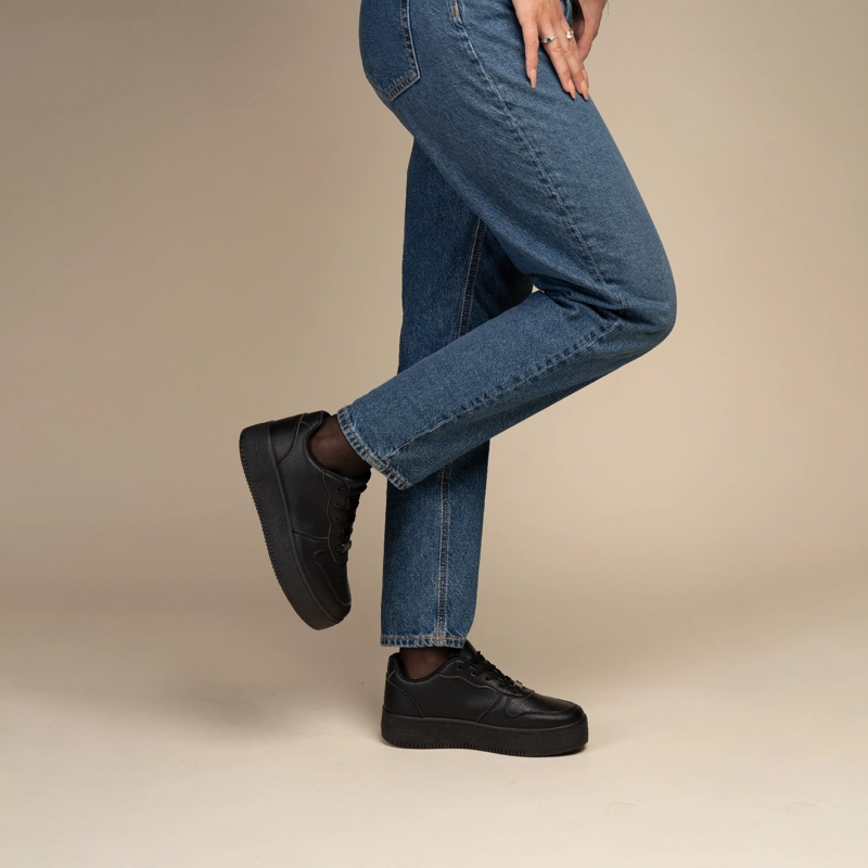 ZAPATILLA URBANO MUJER SAWYER NEGRO CHINITOWN - 2