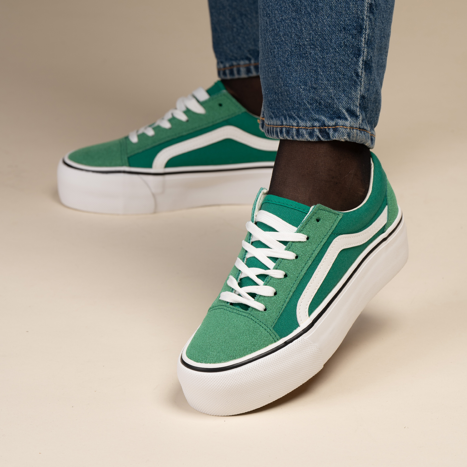 ZAPATILLA URBANO MUJER TORI VERDE CHINITOWN - 2