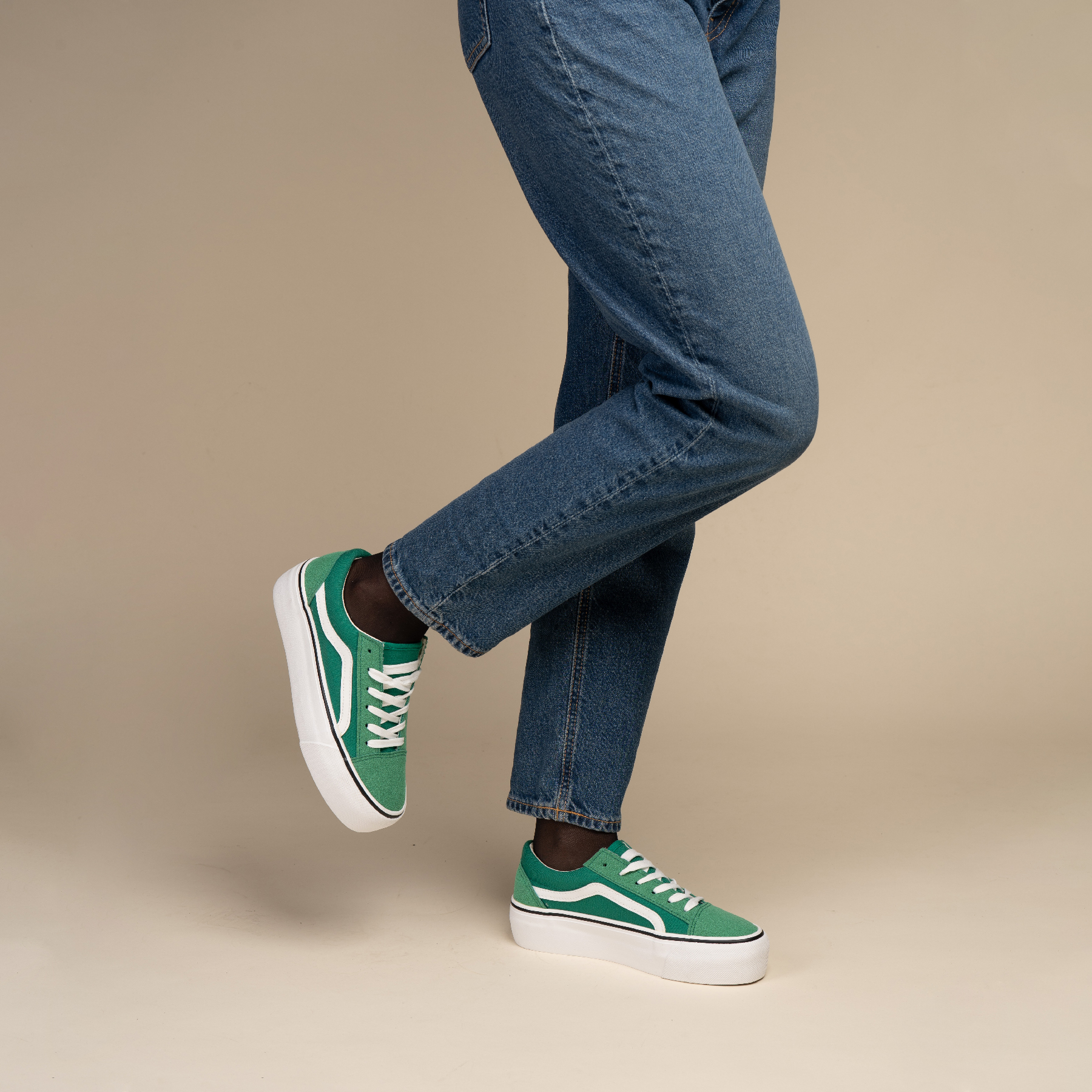 ZAPATILLA URBANO MUJER TORI VERDE CHINITOWN - 4