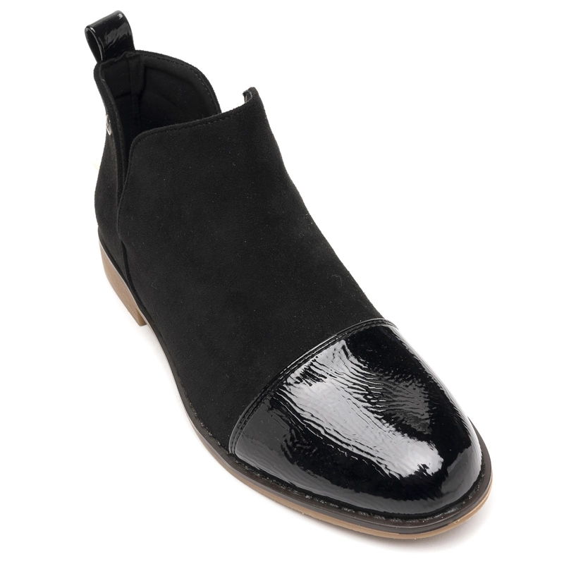 BOTIN CASUAL MUJER SPENCER NEGRO CHINITOWN - 4