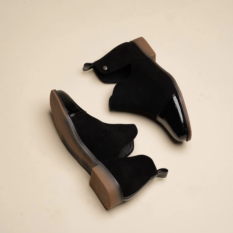 BOTIN CASUAL MUJER SPENCER NEGRO CHINITOWN - 5
