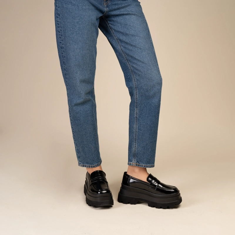 MOCASIN CASUAL MUJER PHOEBE NEGRO CHINITOWN - 2