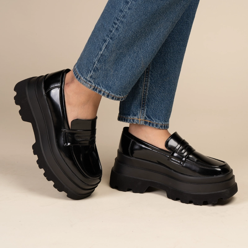 MOCASIN CASUAL MUJER PHOEBE NEGRO CHINITOWN - 3