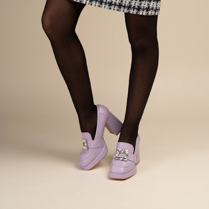 MOCASIN CASUAL MUJER MATTS MORADO CHINITOWN - 2