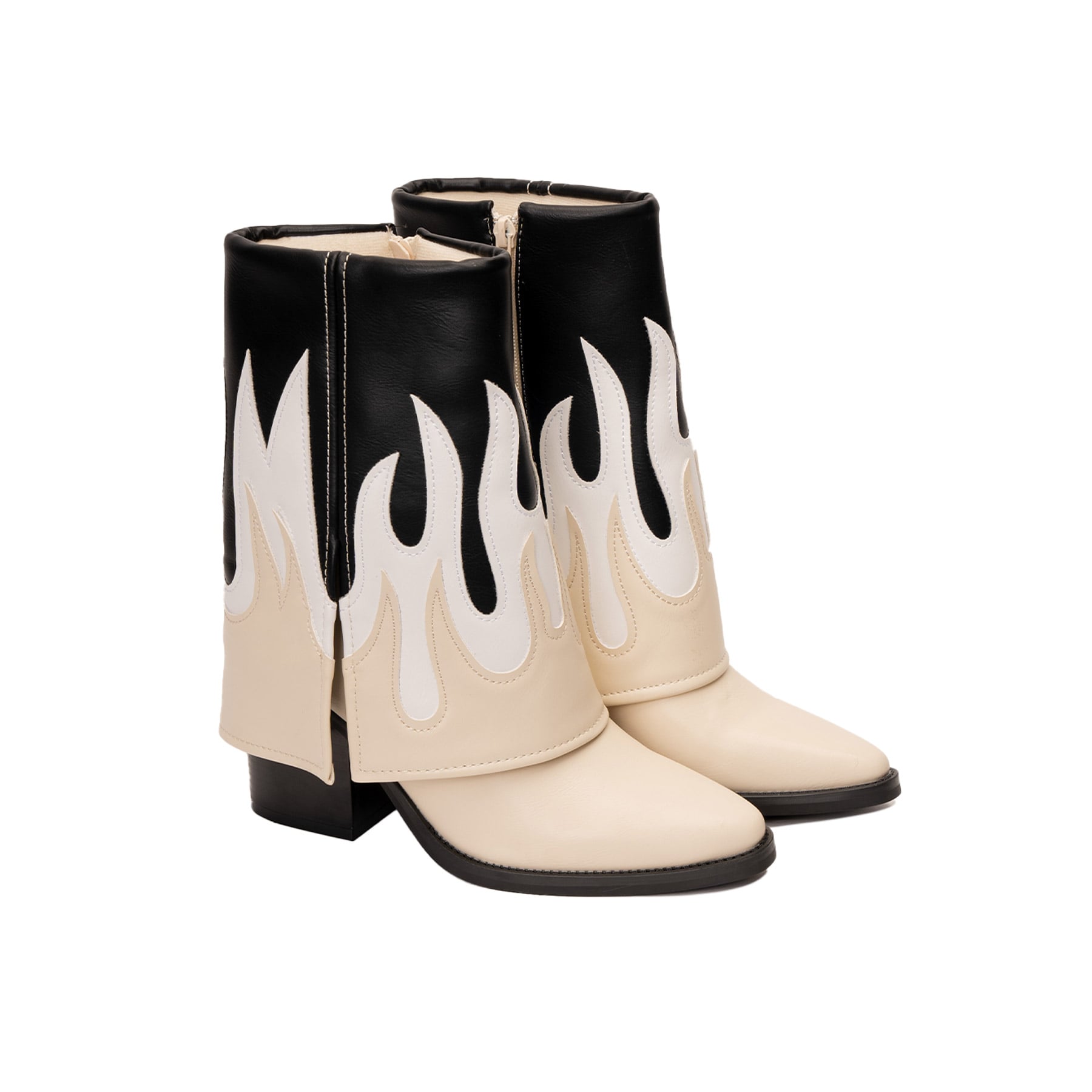 BOTA MUJER LOIRA BEIGE ZAMETA - 2