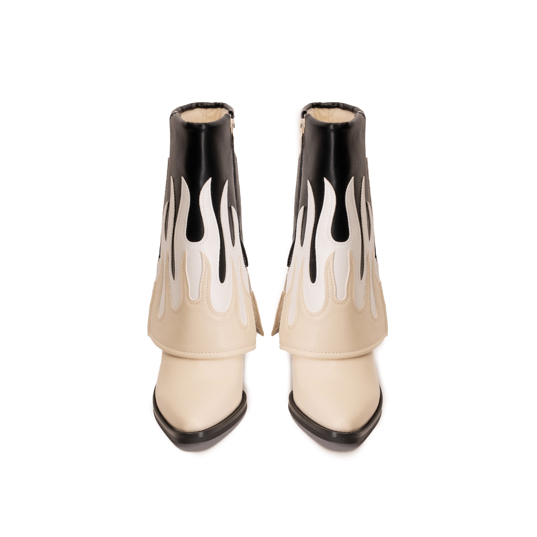 BOTA MUJER LOIRA BEIGE ZAMETA - 3