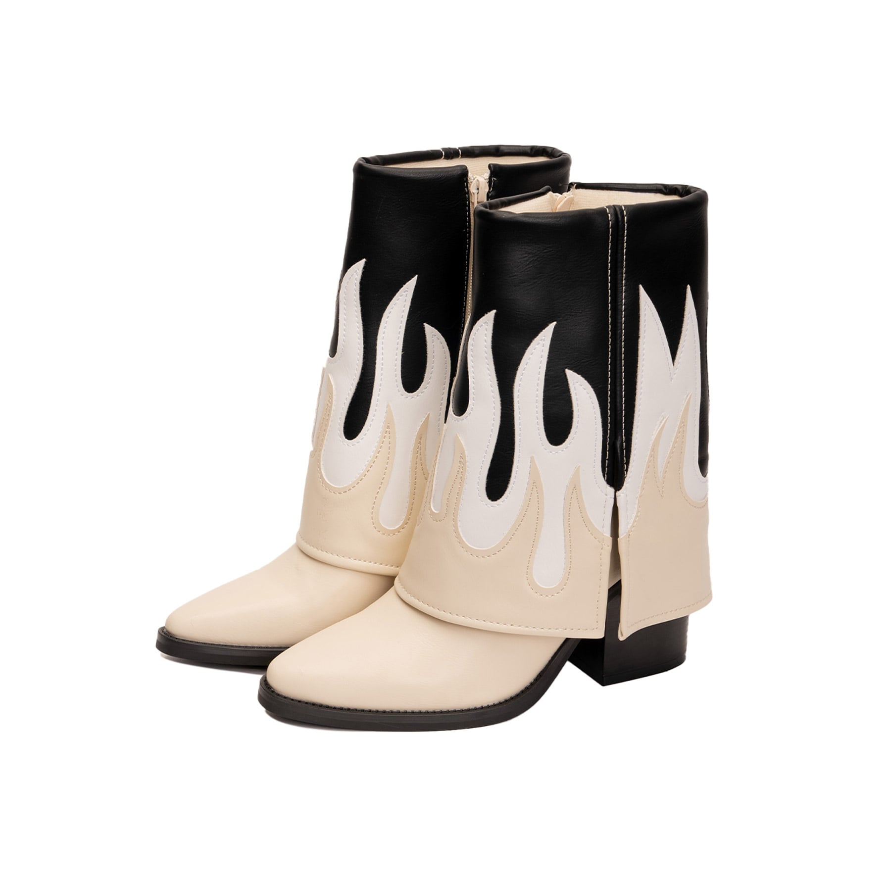 BOTA MUJER LOIRA BEIGE ZAMETA - 5