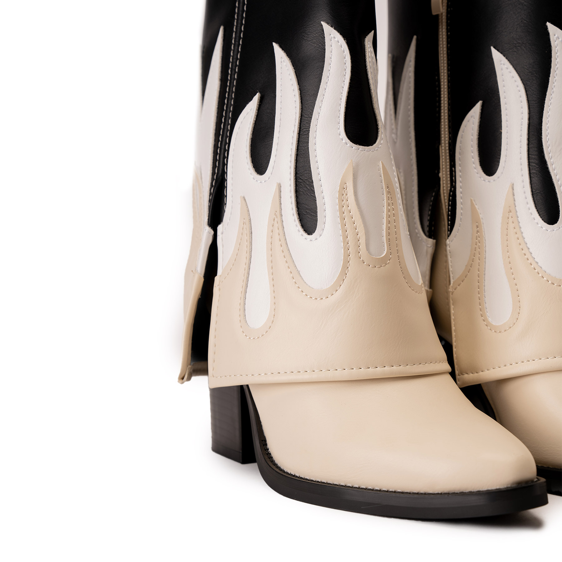 BOTA MUJER LOIRA BEIGE ZAMETA - 6