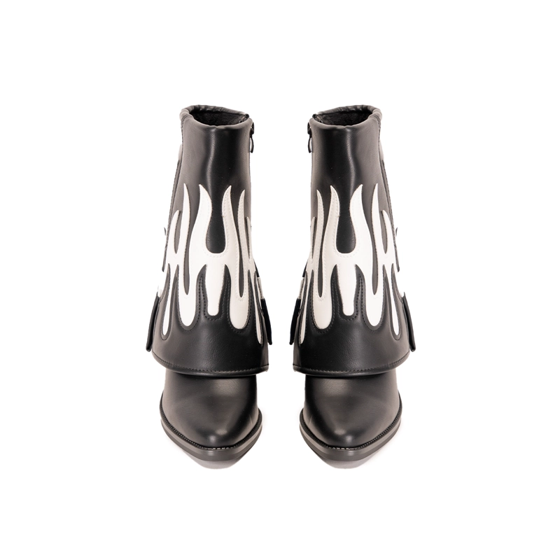BOTA MUJER LOIRA NEGRO ZAMETA - 3