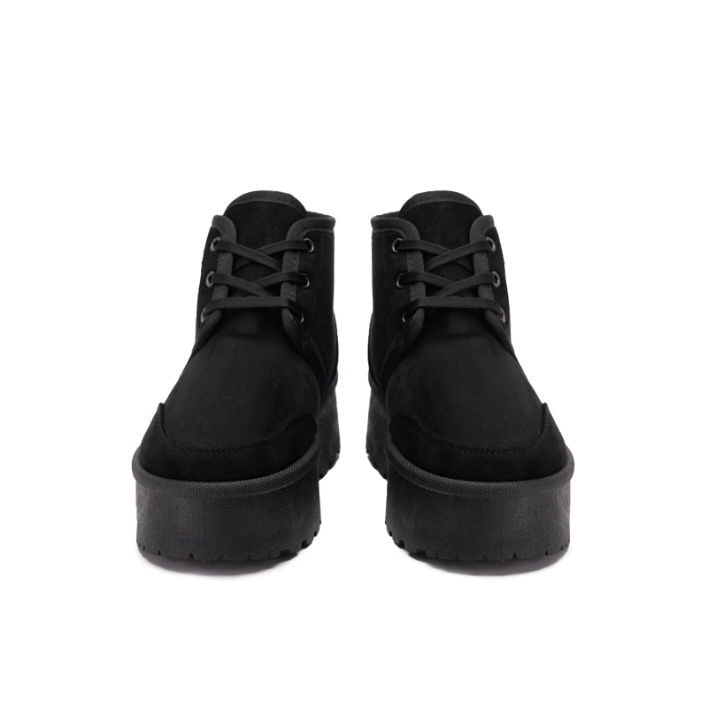 BOTIN MUJER FELPUDO SAMBA NEGRO ZAMETA - 3