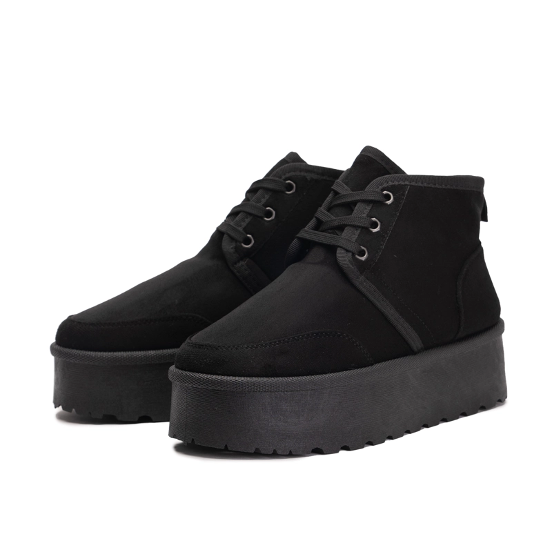 BOTIN MUJER FELPUDO SAMBA NEGRO ZAMETA - 5