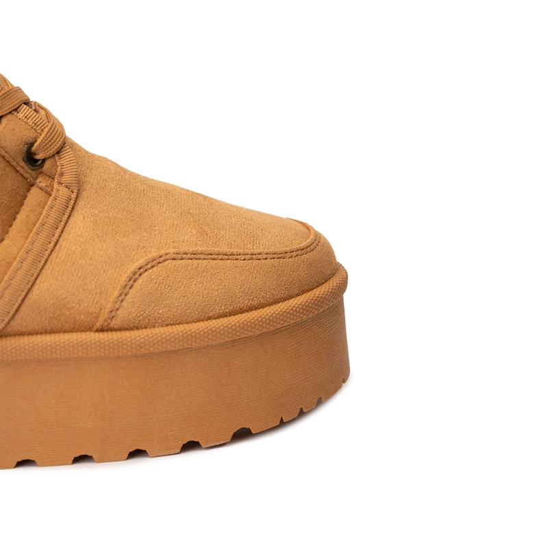 BOTIN MUJER FELPUDO SAMBA CAMEL ZAMETA - 6