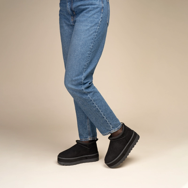 BOTIN CASUAL MUJER ITA NEGRO CHINITOWN - 2