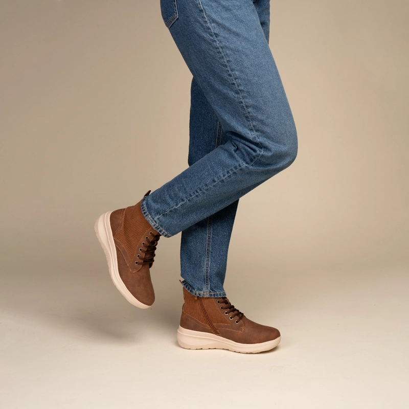 BOTIN CASUAL MUJER AURELIE CAFE  CHINITOWN - 2