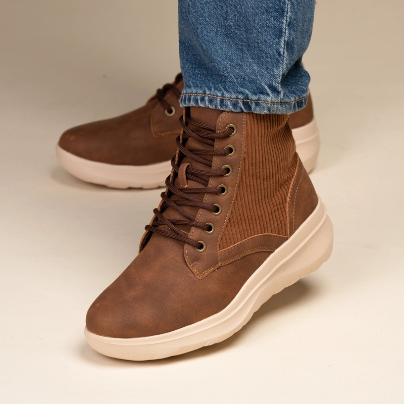 BOTIN CASUAL MUJER AURELIE CAFE  CHINITOWN - 5