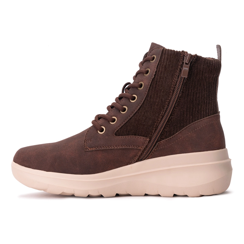 BOTIN CASUAL MUJER AURELIE CAFE  OSCURO CHINITOWN - 3