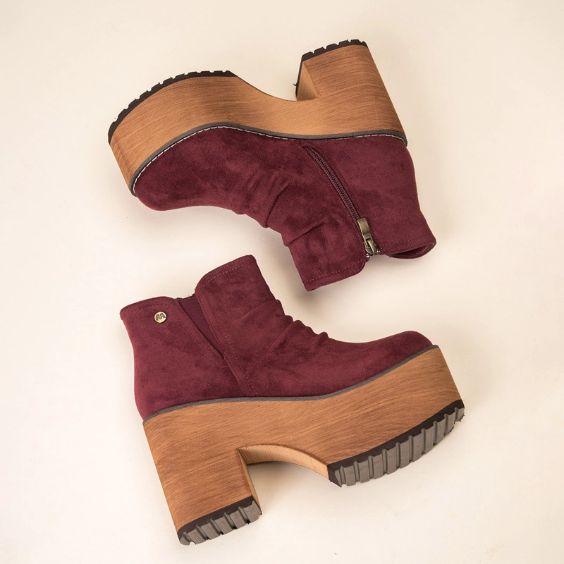 BOTIN CASUAL MUJER ZAHARA BURDEO CHINITOWN - 4