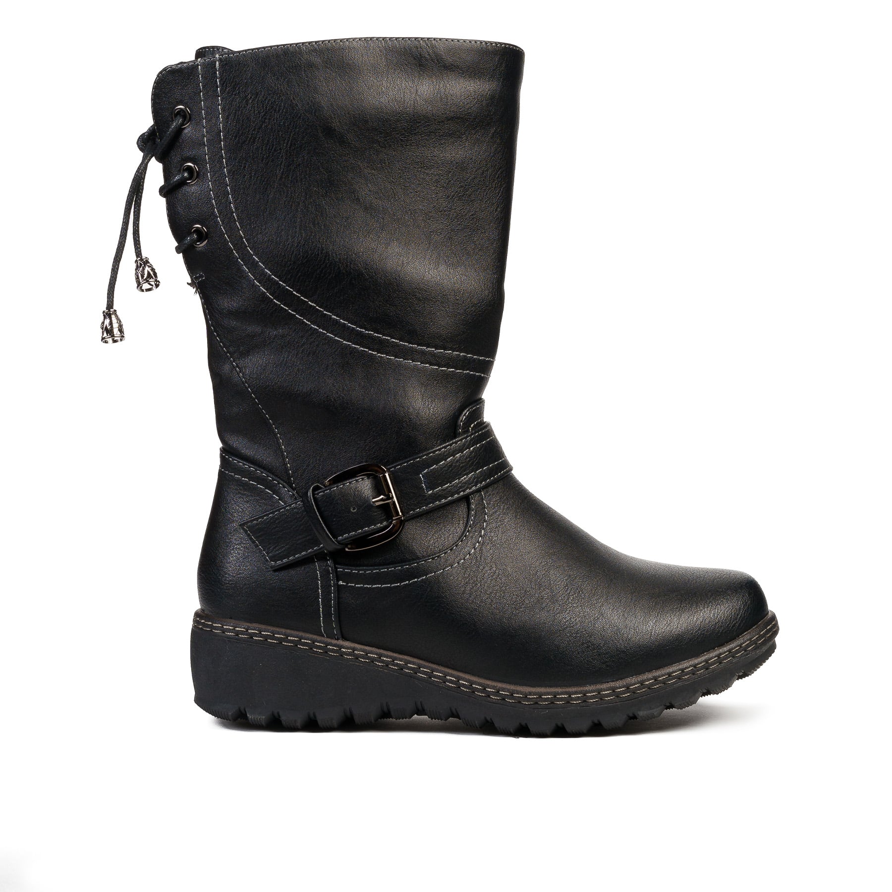 BOTA CASUAL MUJER GIADA NEGRO CHINITOWN - 1