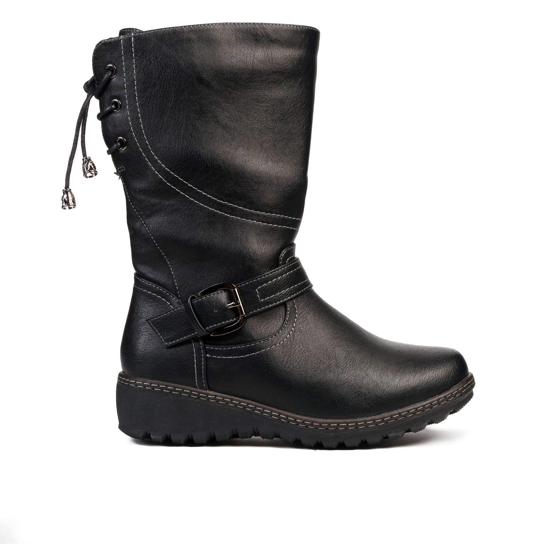 BOTA CASUAL MUJER GIADA NEGRO CHINITOWN - 1