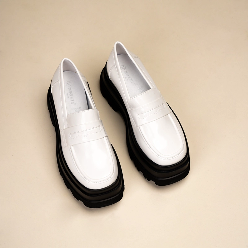 MOCASIN CASUAL MUJER PHOEBE BLANCO CHINITOWN - 6