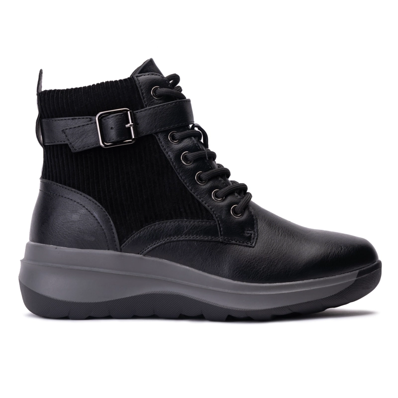 BOTIN CASUAL MUJER KARISSA NEGRO CHINITOWN - 1