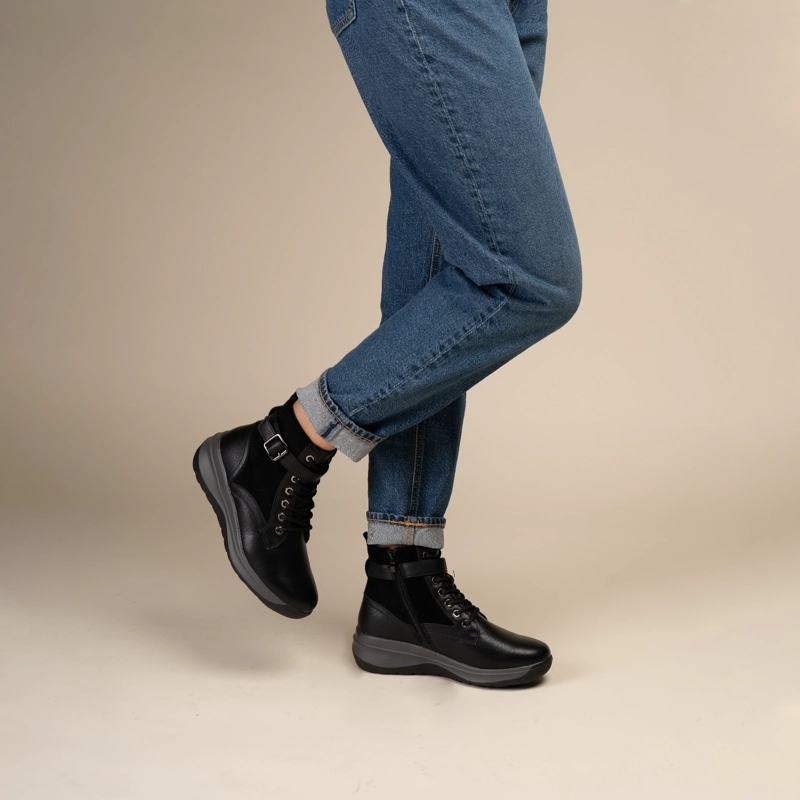 BOTIN CASUAL MUJER KARISSA NEGRO CHINITOWN - 2
