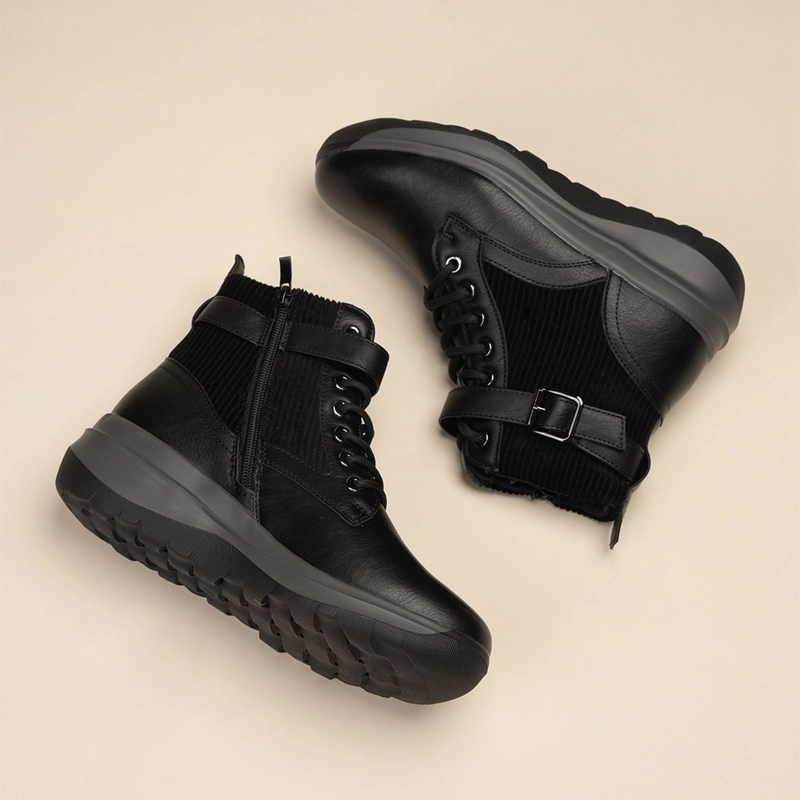 BOTIN CASUAL MUJER KARISSA NEGRO CHINITOWN - 6