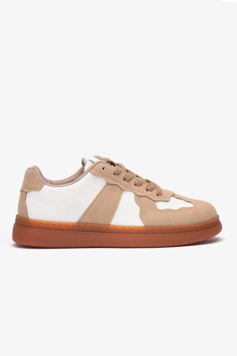 ZAPATILLA URBANA MUJER BEIGE GINEVRA CHINITOWN - 1